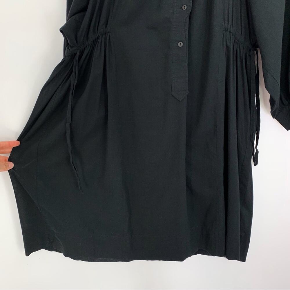 ISABEL MARANT Étoile Cotton Tunic Dress Black 3 - Picture 5 of 11